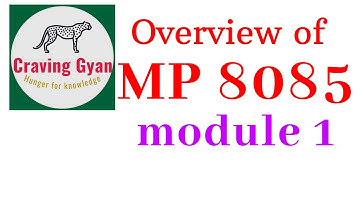 8085 Microprocessor Revision video in English for UGC NET | ESE | GATE | KSET