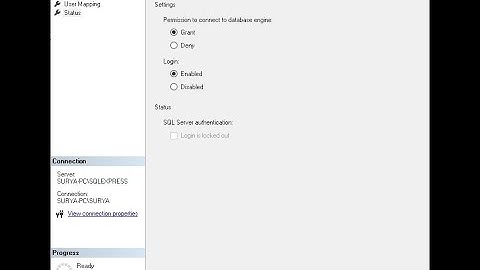 How to enable sa Account in SQL Server