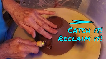 ♥ How to Trim a Tidy Foot Ring on Giffin Grip~No-Mess Clay Recovery!  Throwing/Pottery/Wheel/Ceramic