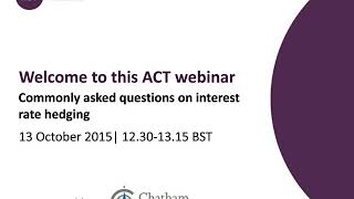 Webinar - Commonly asked questions on interest rate hedging