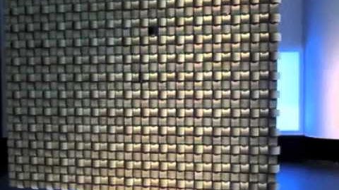 Weave Mirror, by Daniel Rozin