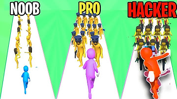 Gameplay Walkthrough 8 | NOOB vs PRO vs HACKER in SLAP AND RUN GAME