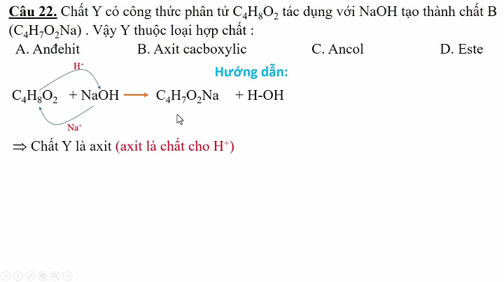 Có bao nhiêu chất có công thức phân tử c4h8o2 năm 2024