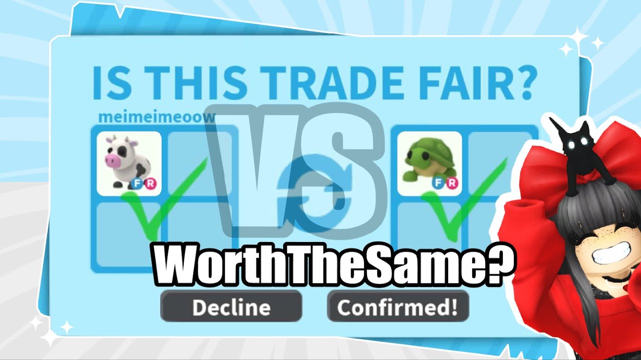 Is A Cow Worth A Turtle In Adopt Me