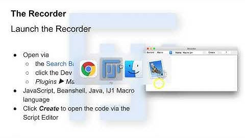 ImageJ/Fiji - The Recorder