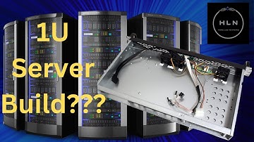 1U SERVER BUILD FOR YOUR HOME LAB? (MAYBE)