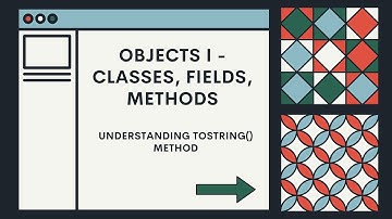 [2.4] Understanding toString() Method
