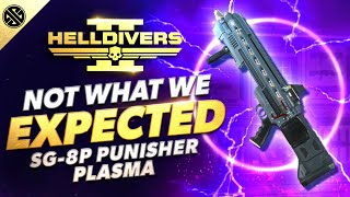 The STRANGEST Helldivers Cutting Edge Weapon | SG-8P Punisher Plasma