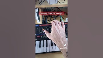 Ambient arpeggios with the JU-06a #SHORTS