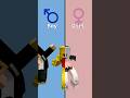 男の子が女の子に変身!?【マイクラ・まいぜんシスターズ】 #minecraft #animation #マイクラアニメ