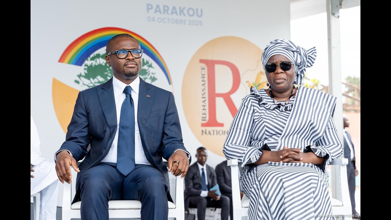 Cérémonie d'investiture du duo candidat  Wadagni-Talata de la mouvance présidentielle à Parakou