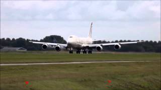 Boeing 747-8F - Best Boeing 747 ever? Etihad Cargo B747-8F at Amsterdam Schiphol ( HD )