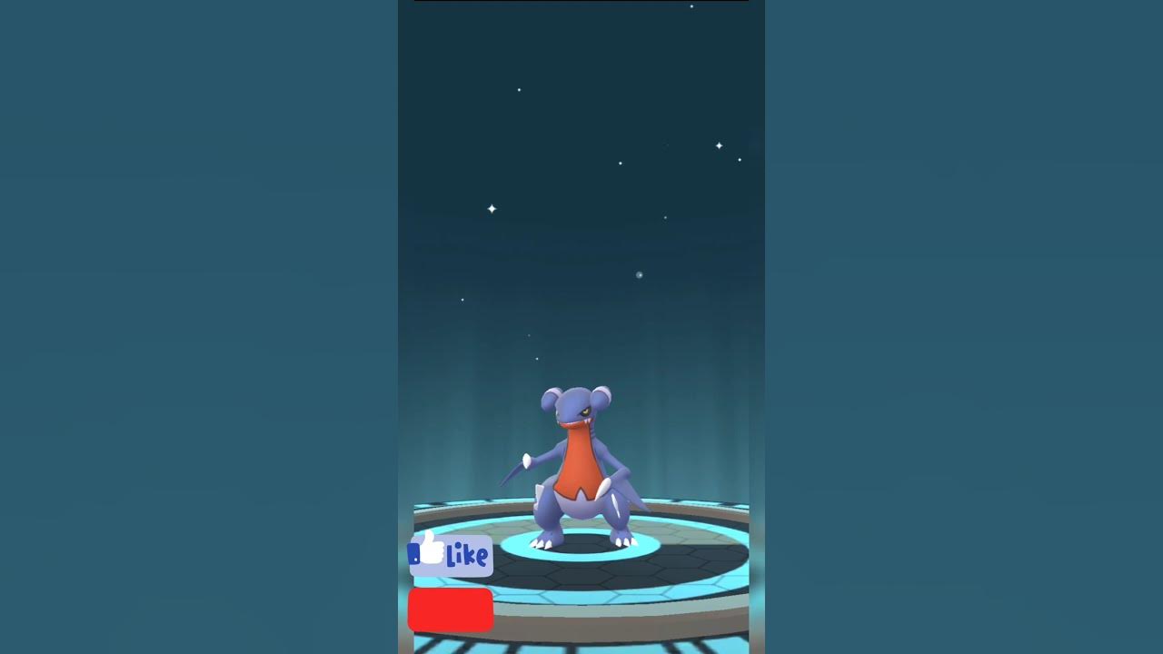 Lucky Gible Evolves Into EarthPower Garchomp Gible Community Day in