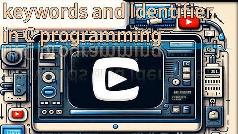 Keywords and Identifiers in C Programming! 🚀