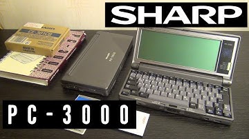 Sharp PC-3000 and PC-3100. Advanced palmtops