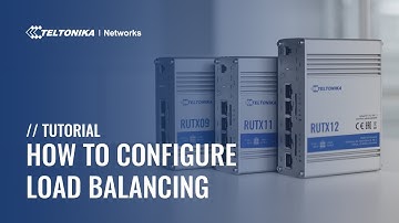 How to Configure Load Balancing - Teltonika Networks
