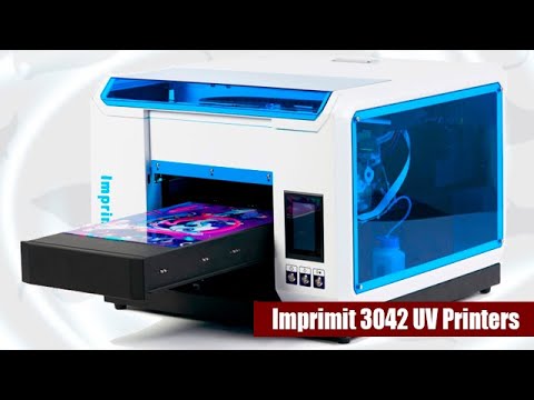 Salvación arco símbolo Impresora UV A3 de 2 cabezales Imprimit 3042 - YouTube