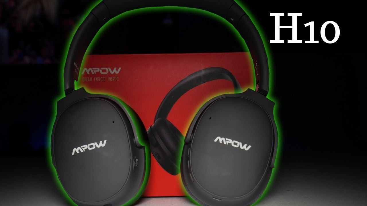 Mpow H10 Active Noise Cancellation Over The Ear Wireless Bluetooth
