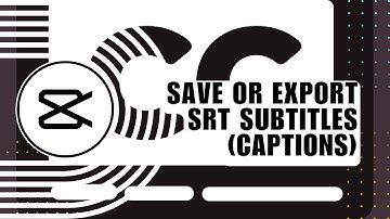 🔥 LEARN: How to Save or Export SRT Subtitles (Captions) from CapCut for Windows PC and Mac | English
