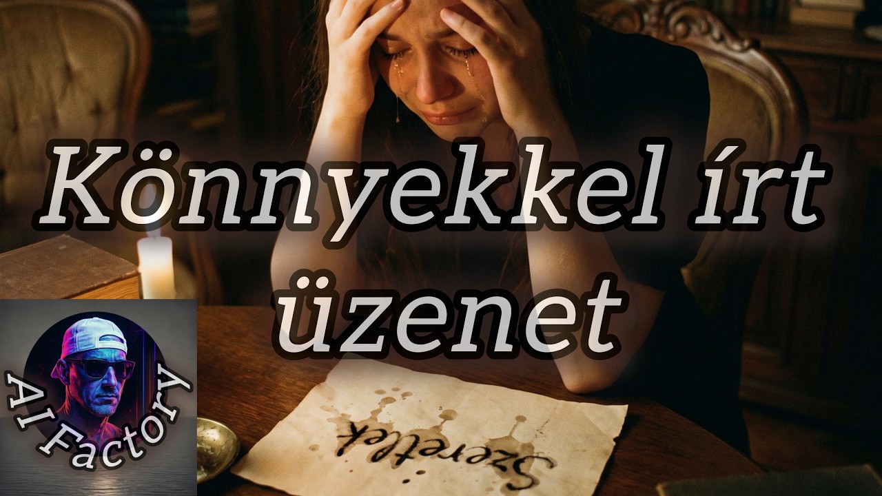 Könnyekkel írt üzenet 