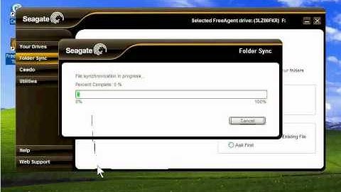 FreeAgent Go Tools Folder Sync - Sync Now