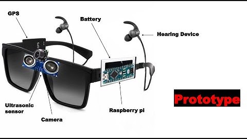Smart sunglasses for blind people engineering project ideas