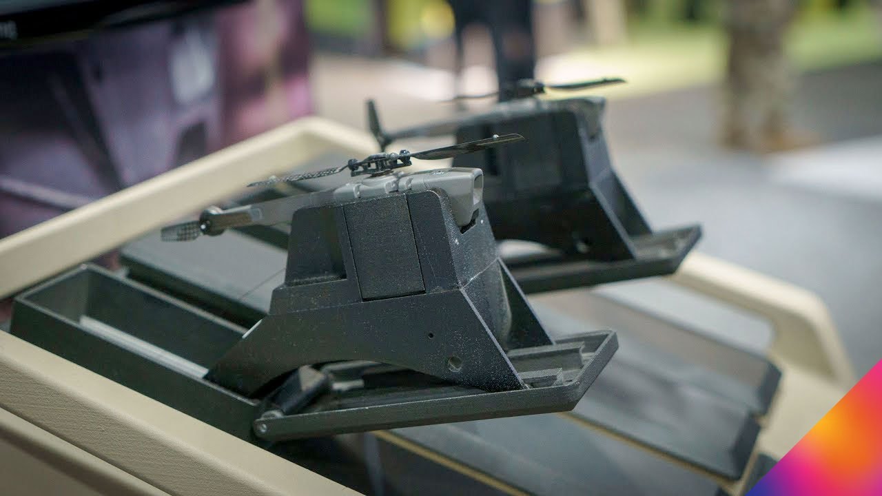 Hands-on FLIR Black Hornet VRS at AUSA - YouTube