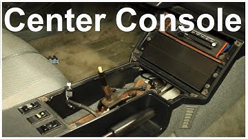 Center Console Removal (1982-1992 Camaro/Firebird)