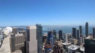 Salesforce Tower full time-lapse.