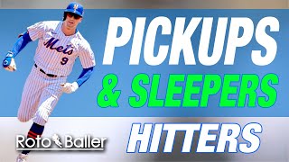 Fantasy Baseball Hitters Waiver Wire Pickups - Week 3 Free Agent Adds