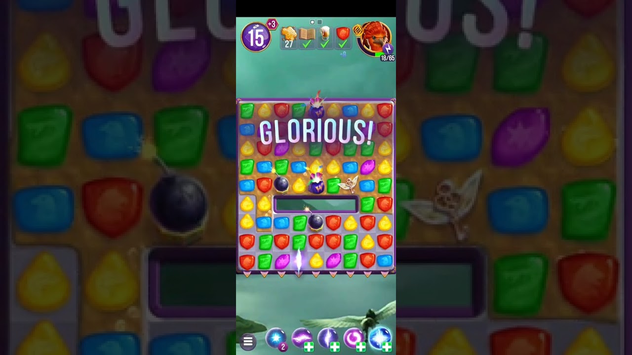 Harry Potter: Puzzles & Spells level 2718 no boosters