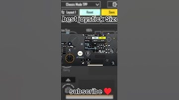 best Sprint sensitivity and Joystick Size| Pubg#bgmi#tipandtricks #Short#youtubeshorts #viralshorts