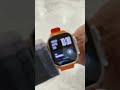Apple Watch Ultra 2 Natural Titanium with budget Orange Ocean Band #applewatch#trending#shorts