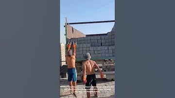 HUMAN Robots Laying Bricks?! 🧱🤯 UNBELIEVABLE Precision! #Bricklaying #mastery