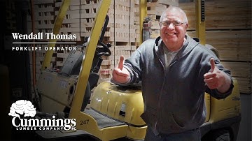 Wendall Thomas - Forklift Operator - Cummings Lumber