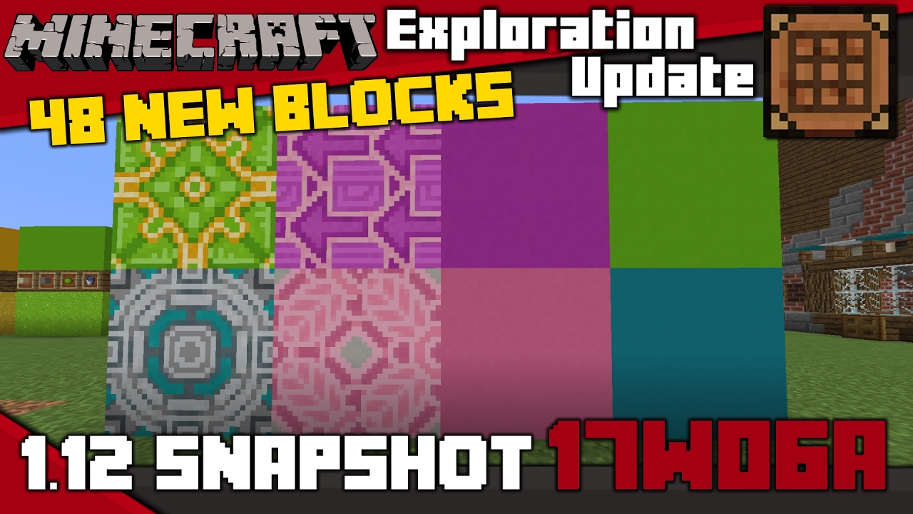 1.12 Snapshot 17w06a Update - Glazed Terracotta, Powdered Concreate and ...