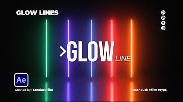 Beautiful Glowing Line Motion Graphics in After Effects | Tutorial