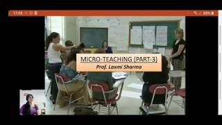 micro teaching part 3,skill of probing questioning , skill of response management