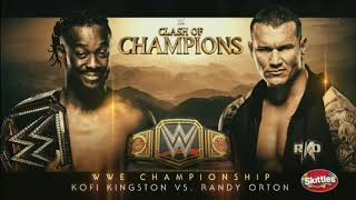 Wwe Clash Of Champions 2019 Official And Full Match Card