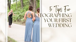 5 Tips for Photographing your First Wedding by E- Squared 1,137 views 6 months ago 6 minutes, 8 seconds