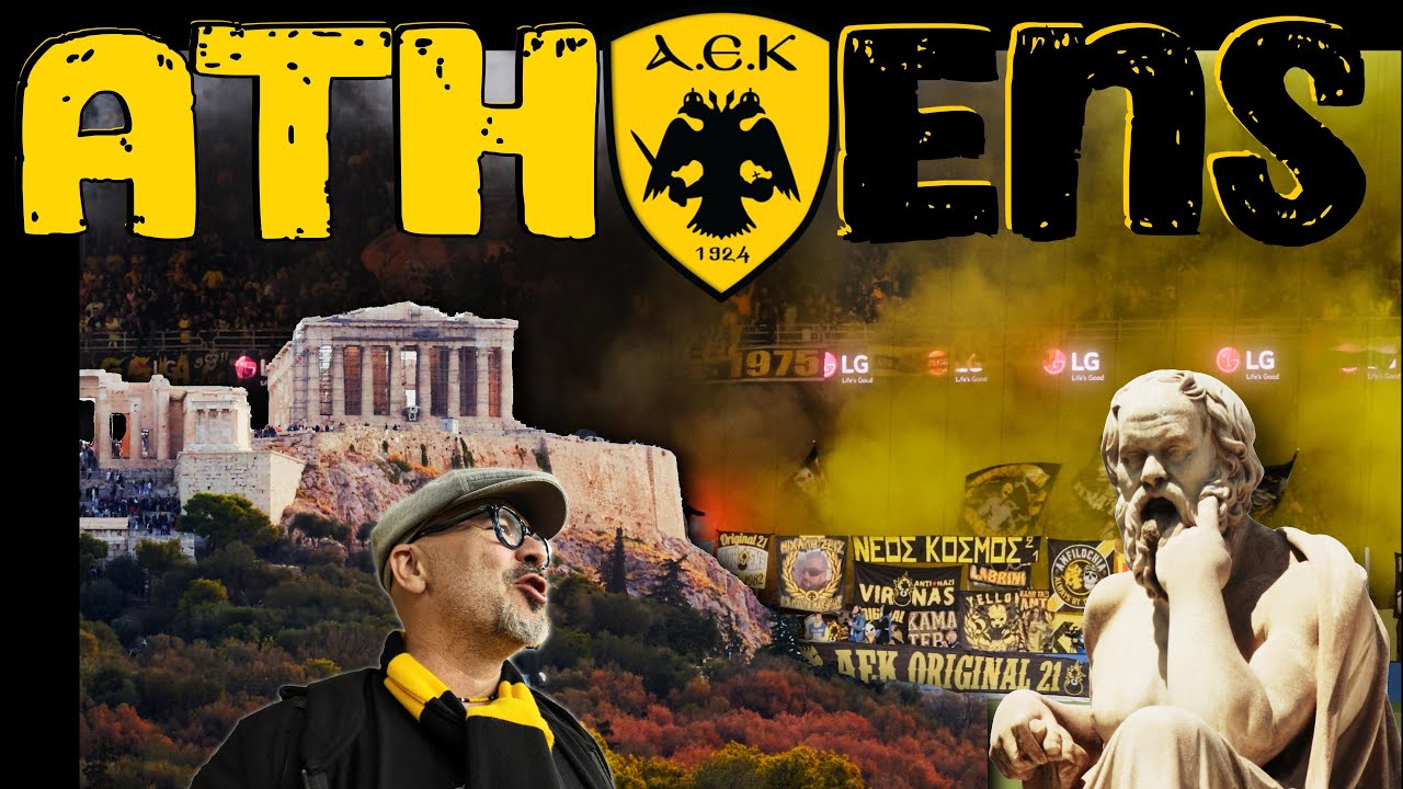 Athens: History, Chaos and the football (AEK v PAOK) 🇬🇷