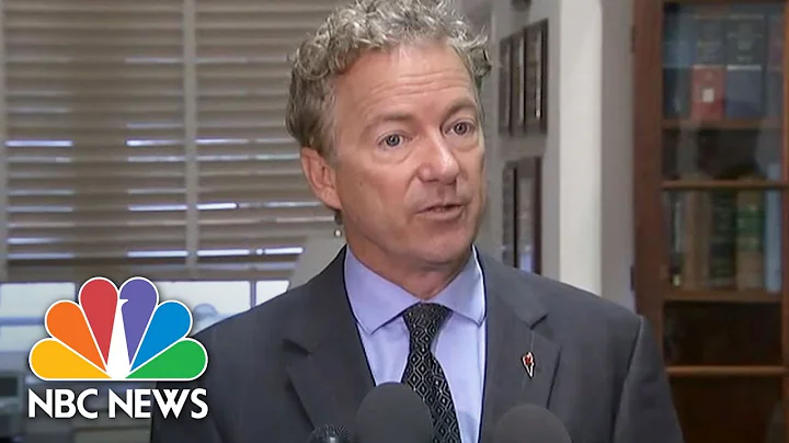 Rand Paul On Latest Health Care Bill: Senate GOP Has 'Made It Worse' | NBC News