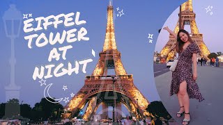 EIFFEL TOWER AT NIGHT