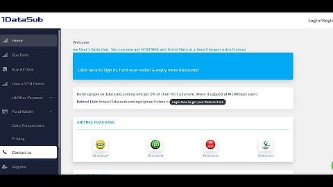 How to integrate 1DataSub API system into your exsiting VTU portal in Nigeria