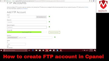 How To Create Ftp Account In Cpanel | FTP with FileZilla | in Hindi