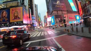 ⁴ᴷ⁶⁰ NYC State of Emergency : Midtown (42nd Street, Javits Center, 5th Avenue) (March 27, 2020)