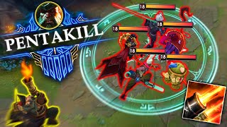 *IMPOSSIBLE PENTAKILL* I Achieved A Pentakill While I Was DEAD! (15 Kill Massacre)