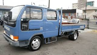 1994 Nissan Atlas 200, 2 ton, 4.2L Diesel FD W-CAB 116,000km!!! ( по русски).