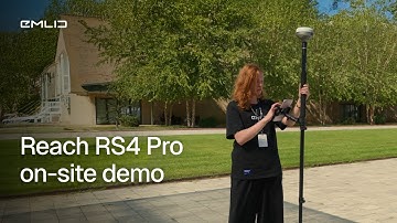 The Reach RS4 Pro on-site demo with Emlid application engineer