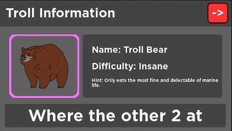 Find The Trollfaces Rememed - How to get Troll Bear